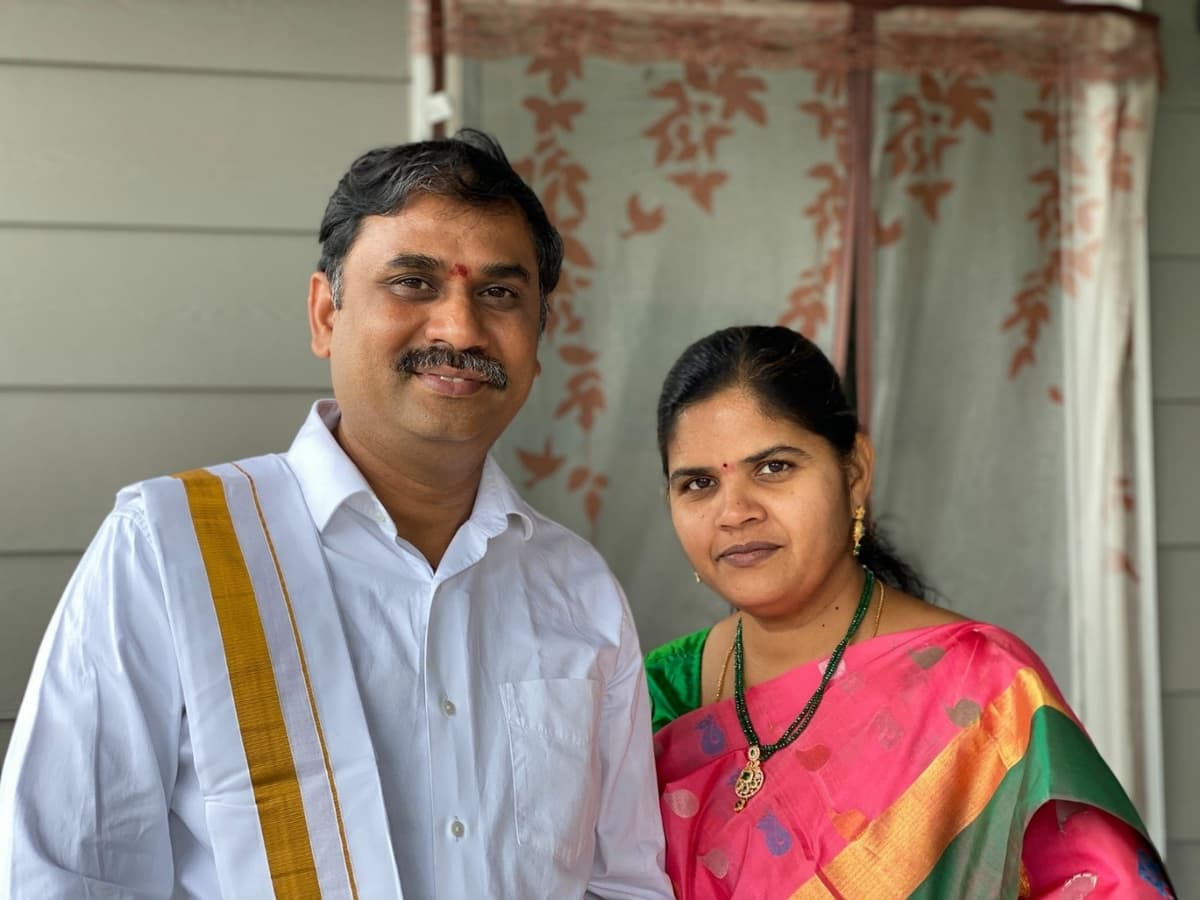 Srinivasa Rao and Jyothi Rella