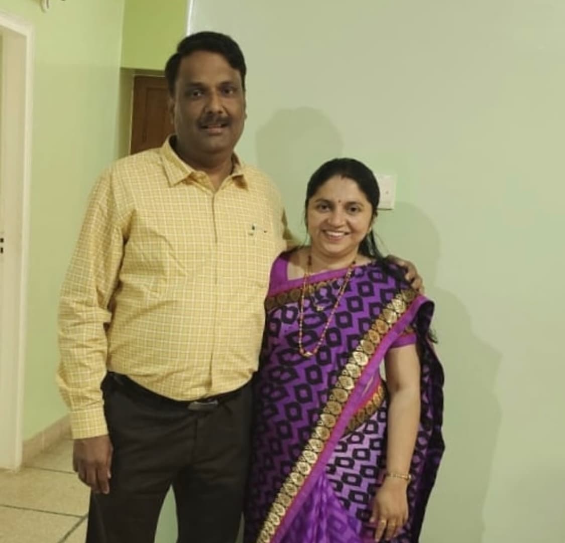 Neeladhar and Deepa Bandarkar